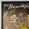 Image 2 : Theater Poster for Bertolt Brecht's Die Rundkopfe und die Spitzkopfe