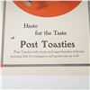 Image 3 : 2pc Vintage Magazine Ads, Lorraine Hair Net 1922 & Post Toasties 1913