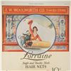 Image 5 : 2pc Vintage Magazine Ads, Lorraine Hair Net 1922 & Post Toasties 1913