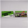 Image 4 : 2pc Interstate Batteries Advertising Metal Signs