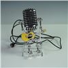 Image 1 : Retro Style Microphone Robot Table Lamp
