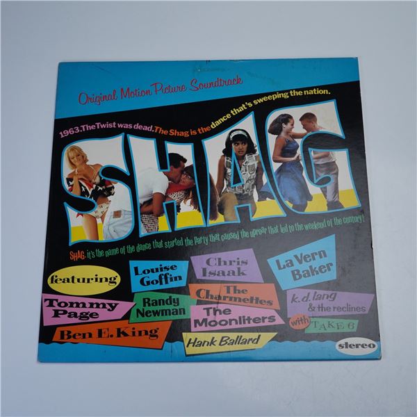 Sire Records Shag Original Motion Picture Soundtrack Vinyl Record
