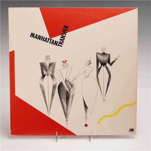 Atlantic Records The Manhattan Transfer Vinyl Record, Extensions