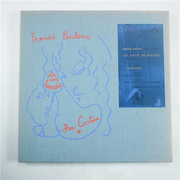 Francis Poulenc La Voix Humaine LP, RCA Victor LSC-2835