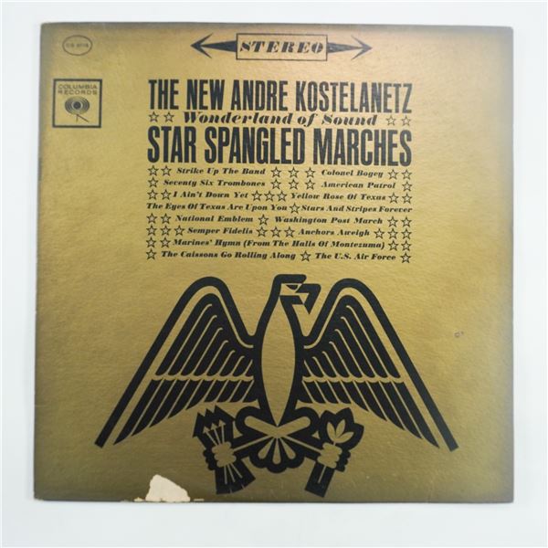 Andre Kostelanetz Star Spangled Marches Vinyl LP, Columbia CS 8518