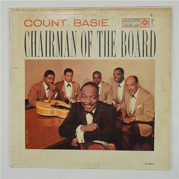 Count Basie Chairman of the Board LP (1959) - DJ Copy