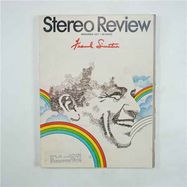 Frank Sinatra Stereo Review Magazine, November 1971