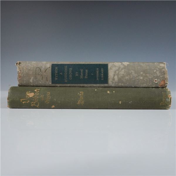 2 Classic Literature Books, Proust and Davis