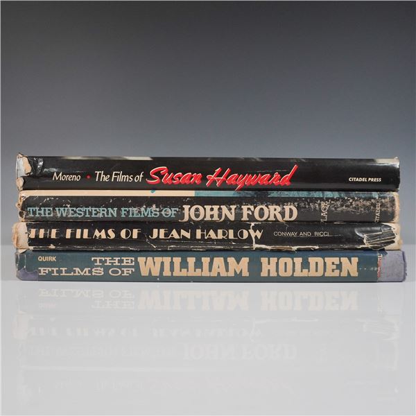 4pc Vintage Film Books on Hollywood Legends & Directors