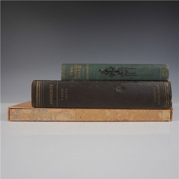 3pc Vintage Hardcover Book Collection, Classic Literature