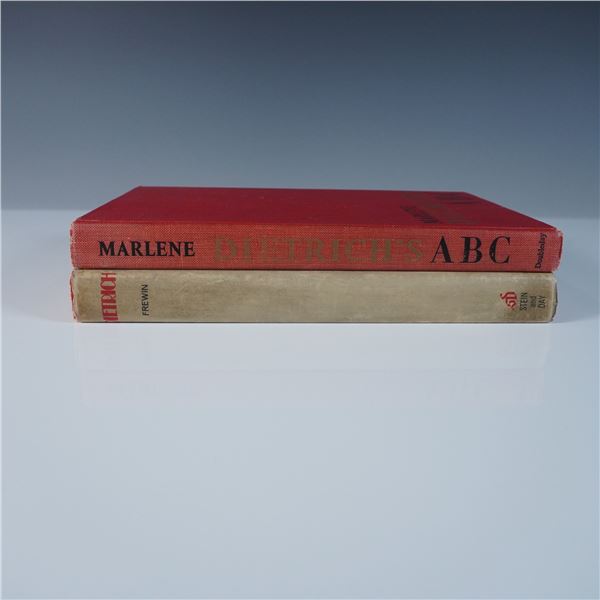 2 Marlene Dietrich Books, Biography and Memoir