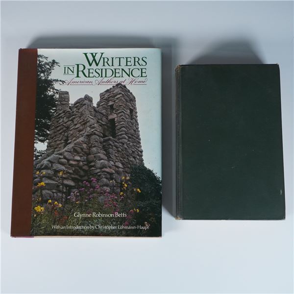 2pc Writers in Residence & Literary Friends and Acquaintance Hardcover Book