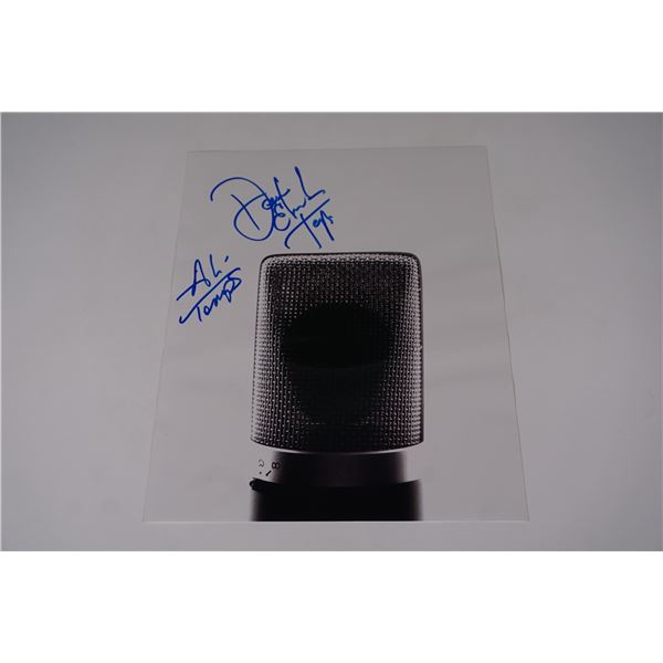 Autographs by Dennis Edwards & Ali-Ollie Woodson