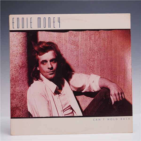 Eddie Money LP Record - Can't Hold Back 1986, Columbia Records