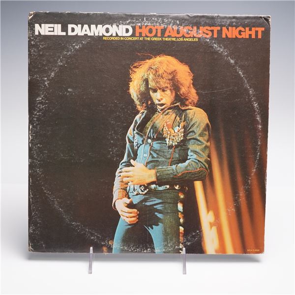 MCA Records Neil Diamond Vinyl Record, Hot August Night