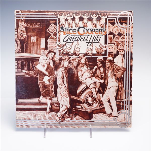 Warner Bros. Records Alice Cooper Vinyl Record, Greatest Hits