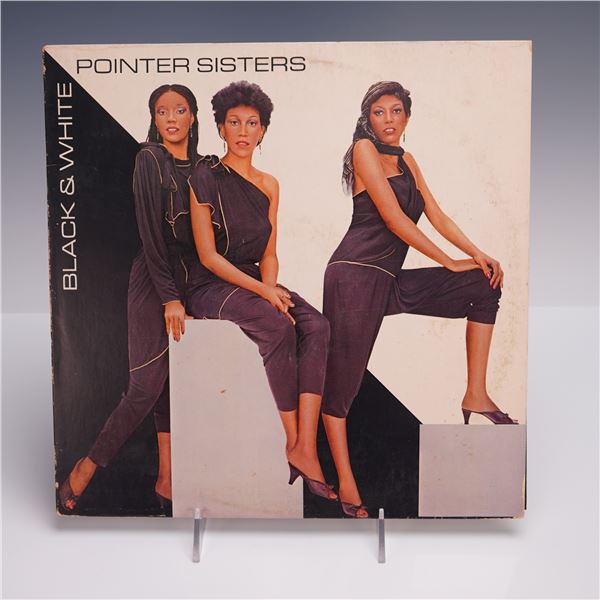 Planet Records Pointer Sisters Vinyl Record, Black & White