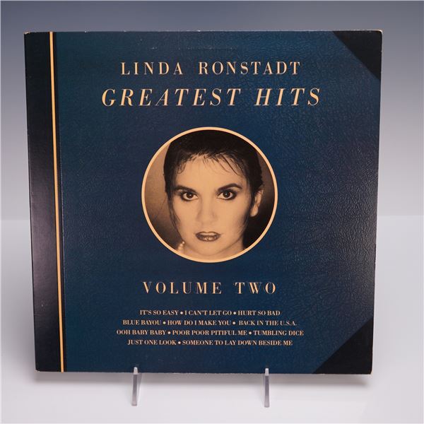 Asylum Records Linda Ronstadt Vinyl Record, Greatest Hits Volume Two