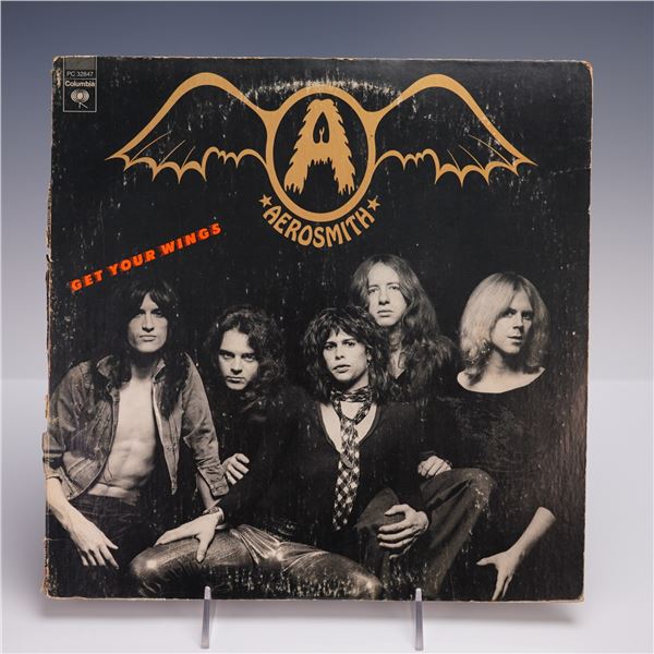 Aerosmith Get Your Wings LP Columbia Vinyl Record