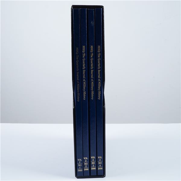 4pc Hardcover Books, MHQ: The Quarterly Journal of Military History
