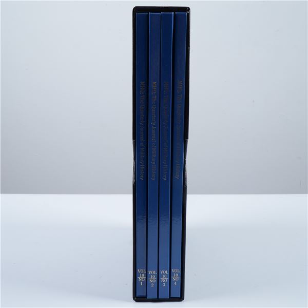 4pc Hardcover Books, MHQ: The Quarterly Journal of Military History