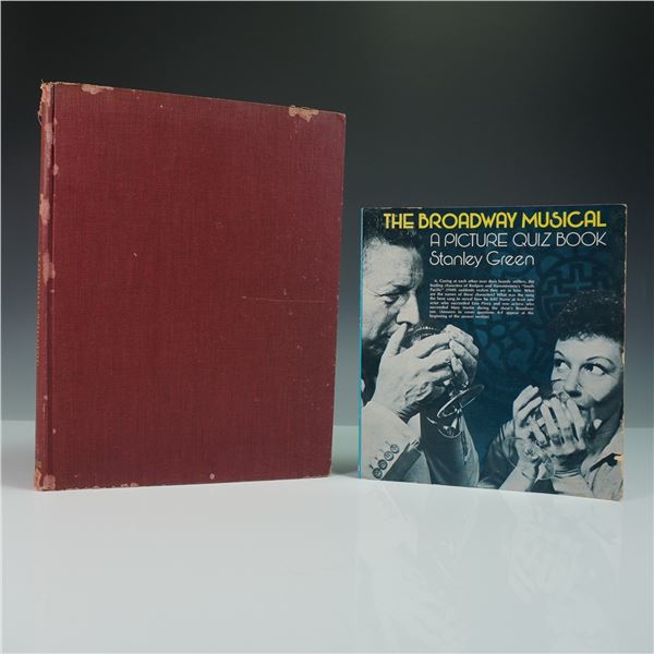 2 Theatre History Books, American & Broadway Musicals