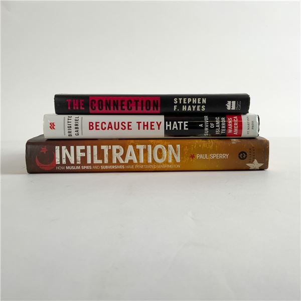 3pc Collection of Political and Security Analysis Books