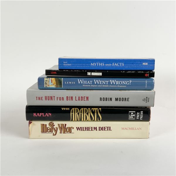 6pc Collection of Middle Eastern and Islamic Studies Books