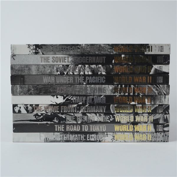 Set of 10 Time-Life World War II Books