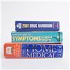 Image 1 : 3pc Medical Books, Home & Drug Reference Collection