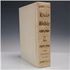 Image 3 : 3pc Vintage Holy Bible, Pope John Paul II Edition Bible, and Wall Decor