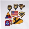 Image 1 : 11pc Collection of U.S. Military Patches and Service Medal