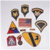 Image 2 : 11pc Collection of U.S. Military Patches and Service Medal