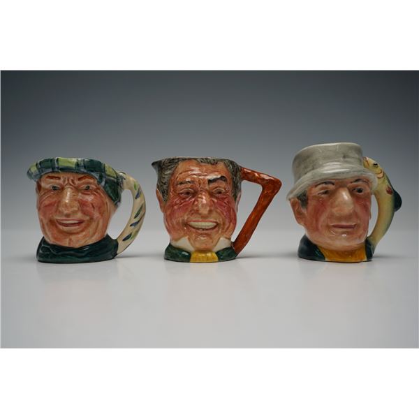 3pc Lancaster Sandland Character Jugs