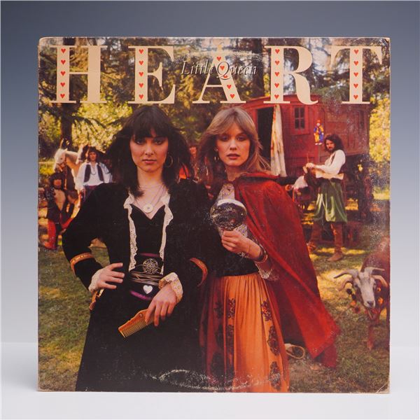 Heart Vinyl Record, Little Queen Portrait JR 34799