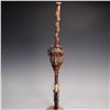 Image 1 : African Style Carved Wooden Staff Sculpture