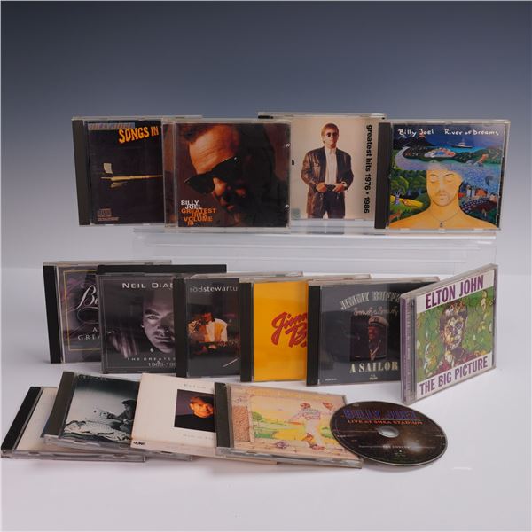 14pc Classic Rock Pop CD Lot Billy Joel Elton John