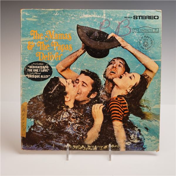 The Mamas and The Papas Deliver, Dunhill DS-50014 Stereo LP Record