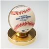 Image 2 : Dusty Baker Signed MLB Baseball in Display Stand