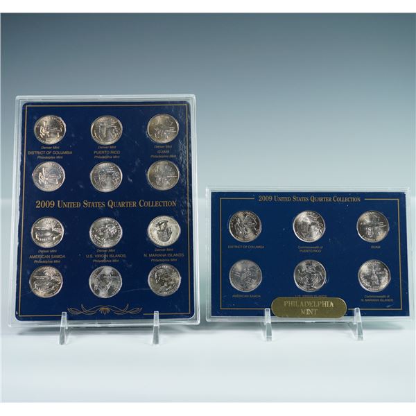 2pc United States Quarter Collection, 2009 Commemorative Sets