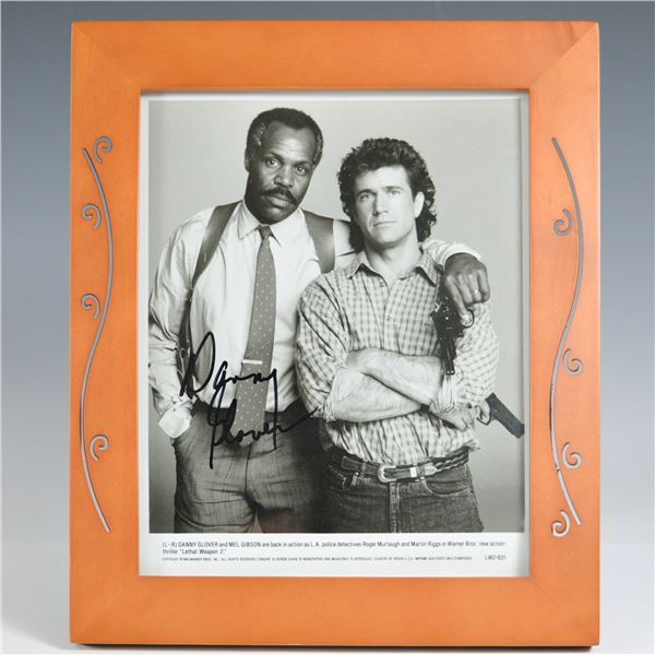 Danny Glover Signed Lethal Weapon 2 Photograph in Frame