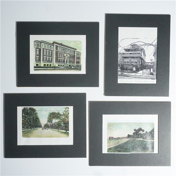 4pc Bensonhurst Brooklyn Historic Print Lot