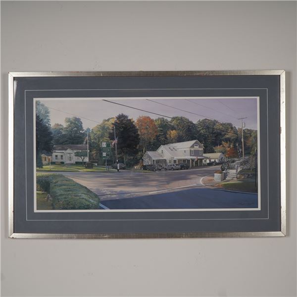 Frank D'Amato, Art Print, Monterey Street Scene, Signed