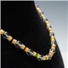 Image 2 : NLH Beaded Necklace with Multicolor Rhinestone Spacers