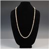 Image 1 : Costume Faux Pearl Necklace with Decorative Clasp