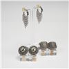 Image 1 : 3pc Mixed Metal Earrings Lot
