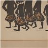 Image 4 : Sadie Rosenblum, Hand-Colored Lithograph on Paper, Five Strollers, Signed