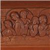 Image 2 : Heritage Hand-Carved Mahogany Wall Panel, The Last Supper