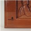 Image 4 : Heritage Hand-Carved Mahogany Wall Panel, The Last Supper