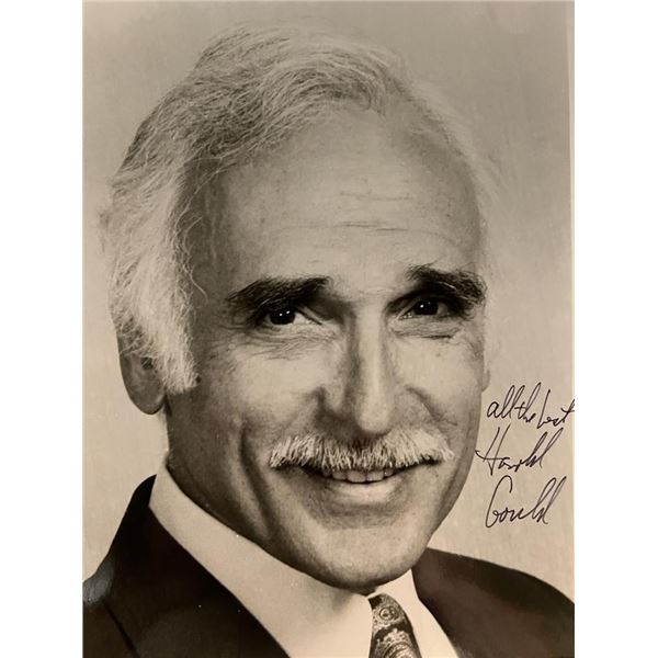 Harold Gould signed photo
